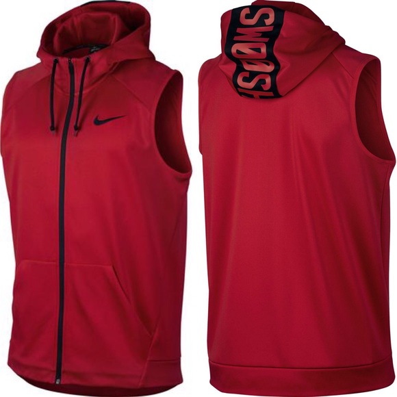 Nike Other - Nike Therma Sleeveless Full Zip Hoodie